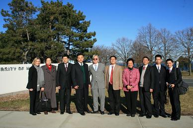 湘大法学院代表团成功访美